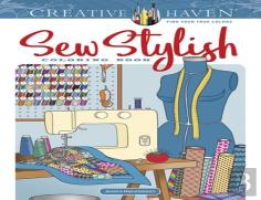 Creative Haven Sew Stylish Coloring Book