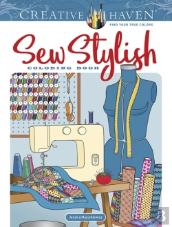 Bertrand.pt - Creative Haven Sew Stylish Coloring Book