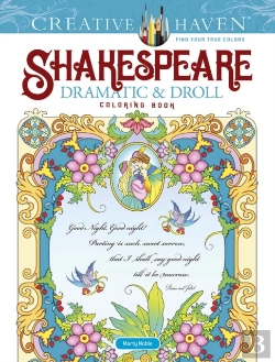 Bertrand.pt - Creative Haven Shakespeare Dramatic & Droll Coloring Book
