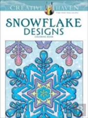 Creative Haven Snowflake Designs Coloring Book