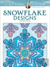 Creative Haven Snowflake Designs Coloring Book