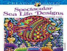 Creative Haven Spectacular Sea Life Designs Coloring Book
