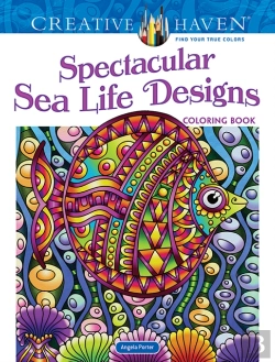 Bertrand.pt - Creative Haven Spectacular Sea Life Designs Coloring Book