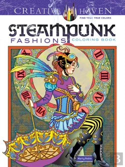 Bertrand.pt - Creative Haven Steampunk Fashions Coloring Book