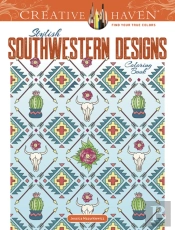 Creative Haven Stylish Southwestern Designs Coloring Book
