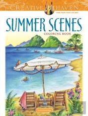 Creative Haven Summer Scenes Coloring Book