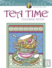 Creative Haven Teatime Coloring Book