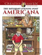 Creative Haven The Saturday Evening Post Americana Coloring Book