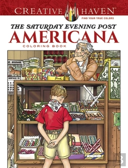 Bertrand.pt - Creative Haven The Saturday Evening Post Americana Coloring Book