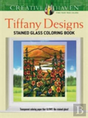 Creative Haven Tiffany Designs Stained Glass Coloring Book