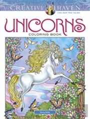 Creative Haven Unicorns Coloring Book