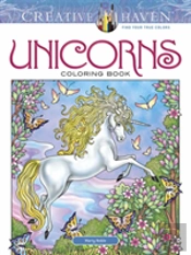 Creative Haven Unicorns Coloring Book