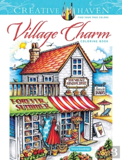 Bertrand.pt - Creative Haven Village Charm Coloring Book