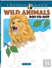 Creative Haven Wild Animals Dot-To-Dot