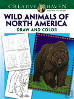 Bertrand.pt - Creative Haven Wild Animals Of North America Draw And Color
