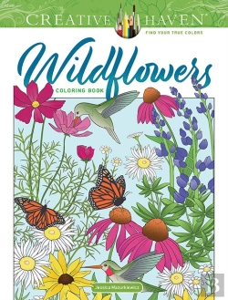 Bertrand.pt - Creative Haven Wildflowers Coloring Book