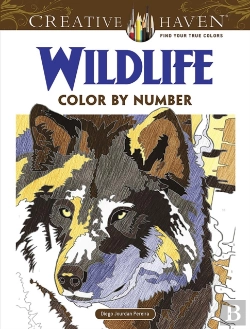 Bertrand.pt - Creative Haven Wildlife Color By Number Coloring Book
