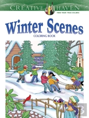 Creative Haven Winter Scenes Coloring Book