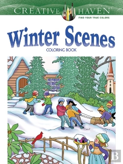 Bertrand.pt - Creative Haven Winter Scenes Coloring Book