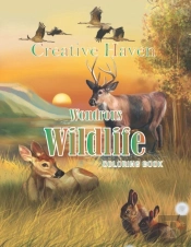Creative Haven Wondrous Wildlife Coloring Book