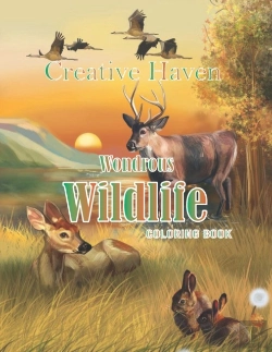 Bertrand.pt - Creative Haven Wondrous Wildlife Coloring Book