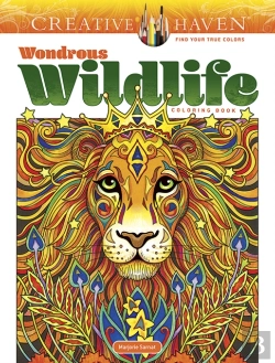Bertrand.pt - Creative Haven Wondrous Wildlife Coloring Book