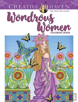 Bertrand.pt - Creative Haven Wondrous Women Coloring Book