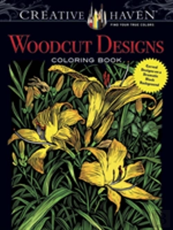 Bertrand.pt - Creative Haven Woodcut Designs Coloring Book