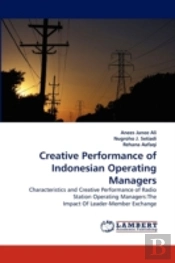 Creative Performance Of Indonesian Operating Managers
