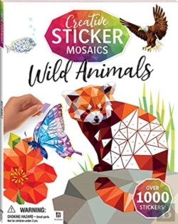 Bertrand.pt - Creative Sticker Mosaics: Wild Animals