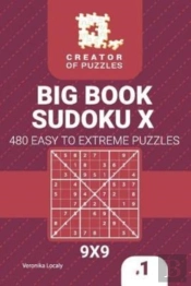 Creator Of Puzzles - Big Book Sudoku X 4