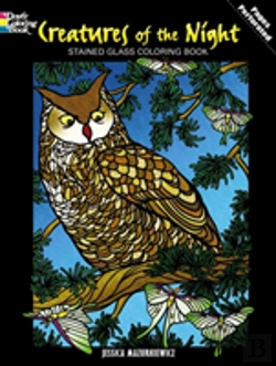 Bertrand.pt - Creatures Of The Night Stained Glass Coloring Book