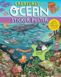 Bertrand.pt - Creatures Of The Ocean Sticker Poster