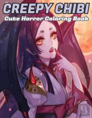 Creepy Chibi Cute Horror Coloring Book