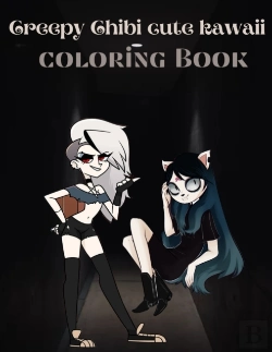 Bertrand.pt - Creepy Chibi Cute Kawaii Coloring Book