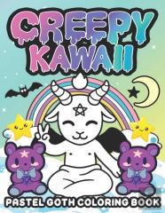 Creepy Kawaii Pastel Goth Coloring Book