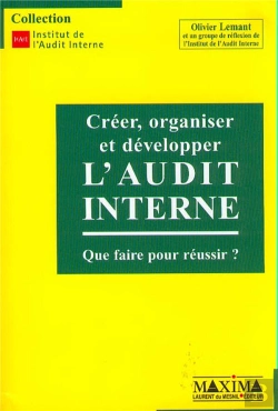 Bertrand.pt - Creer, Organiser Et Developper L'Audit Interne ; Que Faire Pour Reussir