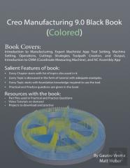 Creo Manufacturing 9.0 Black Book (Colored)