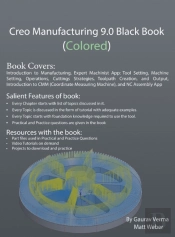 Creo Manufacturing 9.0 Black Book (Colored)