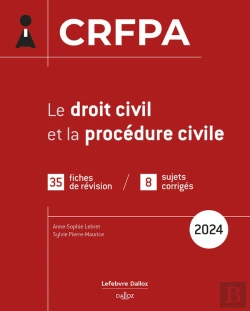 Bertrand.pt - Crfpa : Le Droit Civil Et La Procédure Civile