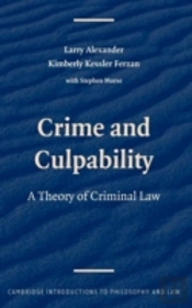 Crime And Culpability