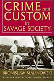 Crime And Custom In Savage Society