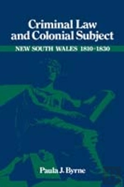 Criminal Law And Colonial Subject