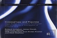 Criminal Law And Precrime
