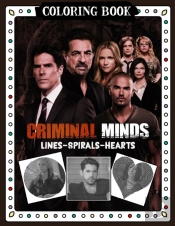 Criminal Minds Lines Spirals Hearts Coloring Book