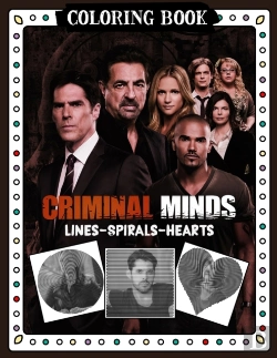 Bertrand.pt - Criminal Minds Lines Spirals Hearts Coloring Book