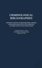 Criminological Bibliographies