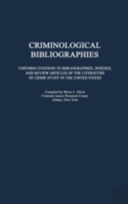 Bertrand.pt - Criminological Bibliographies