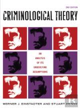 Criminological Theory
