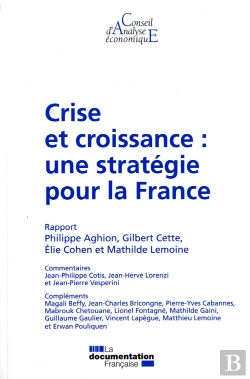 Bertrand.pt - Crise Et Croissance : Une Strategie Pour La France (Cae 100)